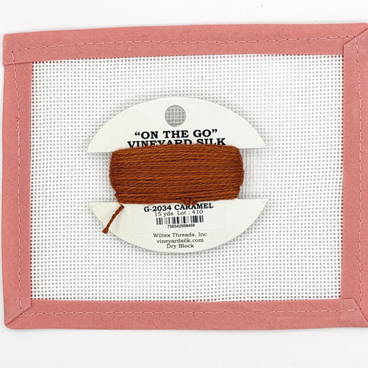Vineyard Silk To Go Card - Caramel 2034