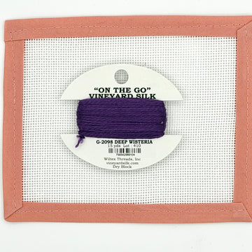 Vineyard Silk To Go Card - Deep Wisteria