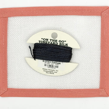 Vineyard Silk To Go Card - Caviar 2161