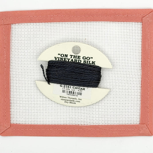 Vineyard Silk To Go Card - Caviar 2161