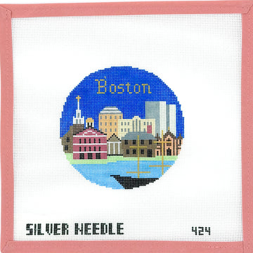 Silver Needle - Boston Ornament