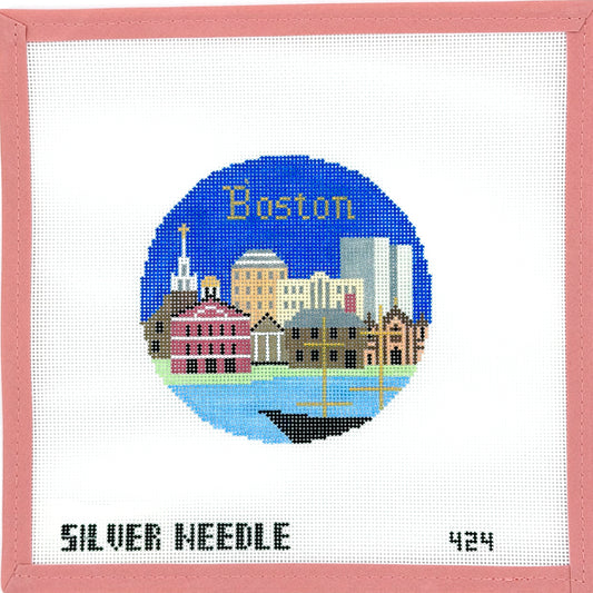 Silver Needle - Boston Ornament