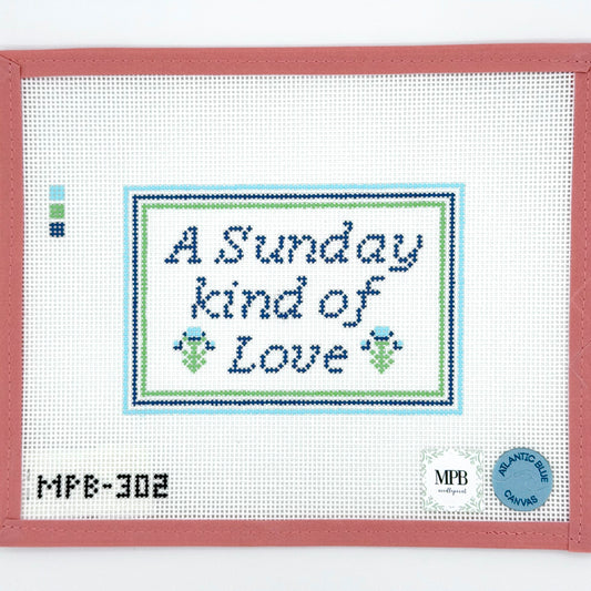 MPB Needlepoint - A Sunday Kind of Love