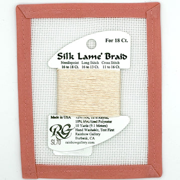 Silk Lame Braid SL70 Light Peach