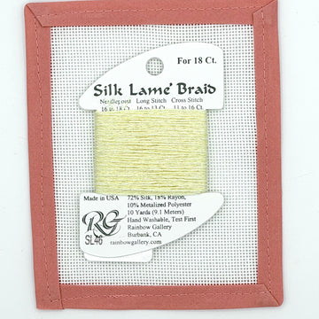 Silk Lame Braid SL46 Lemon Mist
