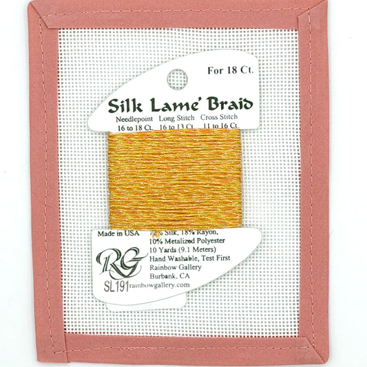 Silk Lame Braid SL191 Goldenrod