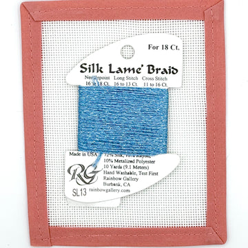 Silk Lame Braid SL13 Sky Blue