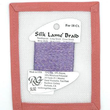 Silk Lame Braid SL92 Light Lilac