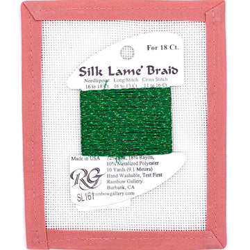 Silk Lame Braid SL161 Juniper