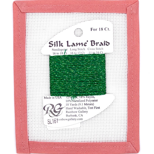 Silk Lame Braid SL161 Juniper