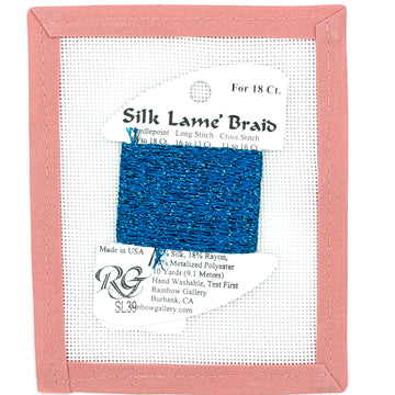 Silk Lame Braid SL39 Lagoon