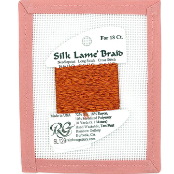 Silk Lame Braid SL129 Tobasco