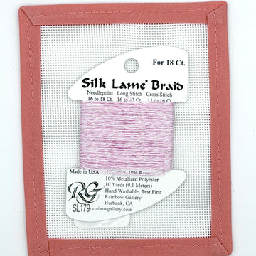 Silk Lame Braid SL179 Cotton Candy