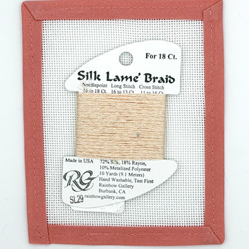 Silk Lame Braid SL29 Chiffon