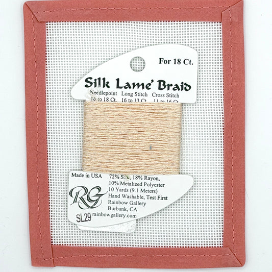 Silk Lame Braid SL29 Chiffon