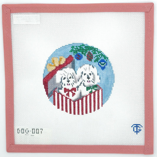Tina Griffin Designs - Bichon's Surprise