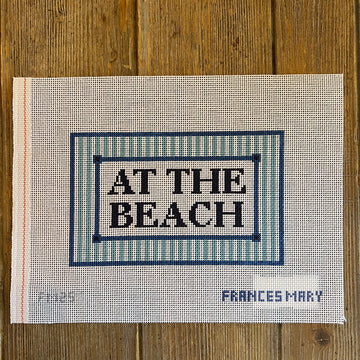 Francis Mary Needlepoint - At the Beach