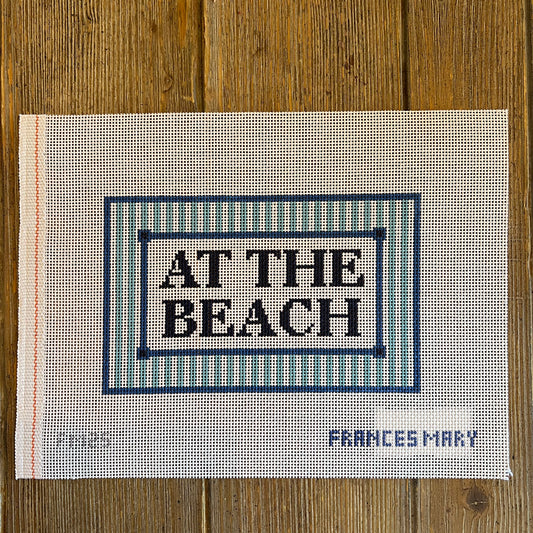 Francis Mary Needlepoint - At the Beach