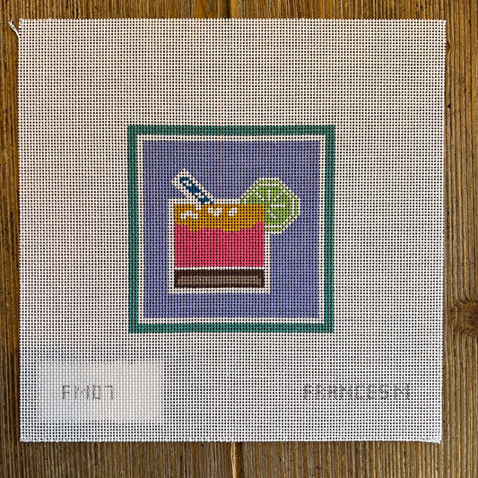 Francis Mary Needlepoint - Salt on the Rim
