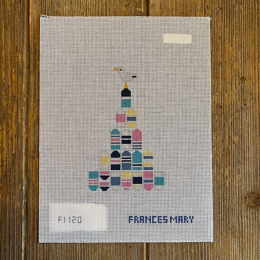Francis Mary Needlepoint - Warm Weather Buoy Tree