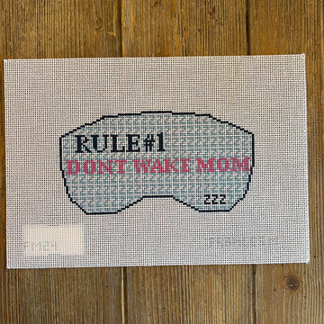 Francis Mary Needlepoint - Don't Wake Mom