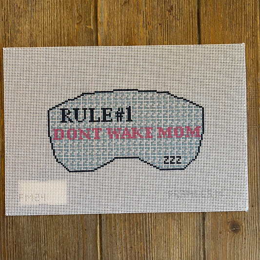 Francis Mary Needlepoint - Don't Wake Mom