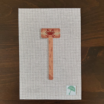G Banks Needlepoint - Crab Mallet
