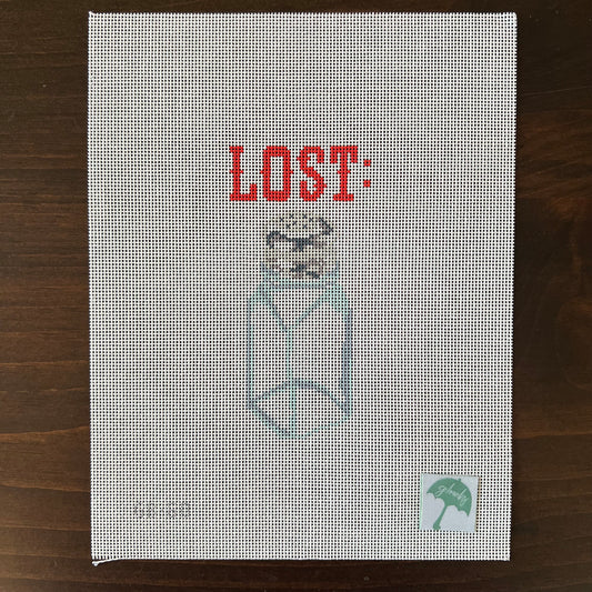 G Banks Needlepoint - Lost Shaker