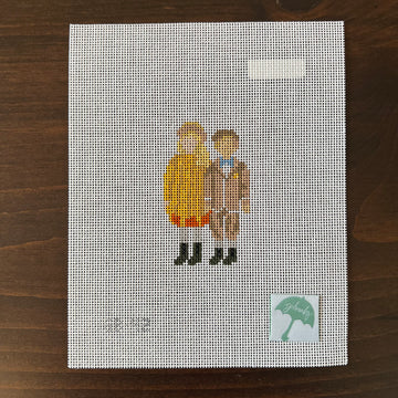 G Banks Needlepoint - Jane and Michael Banks