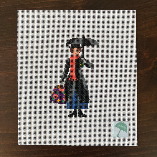 G Banks Needlepoint - Mary Poppins Figure