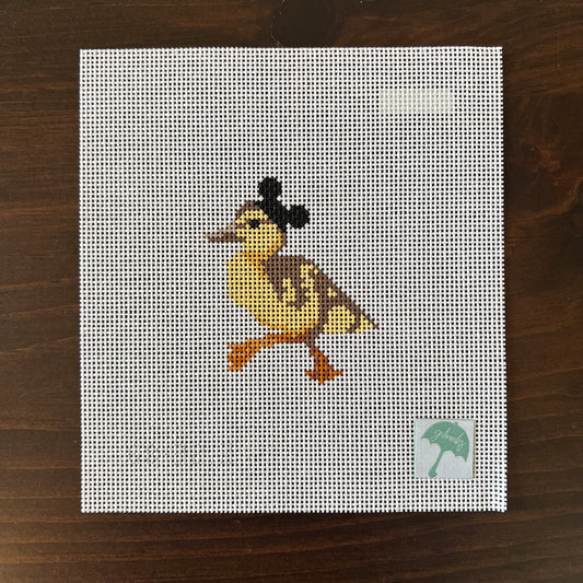 G Banks Needlepoint- Duck with Mouse Ears 13 Mesh