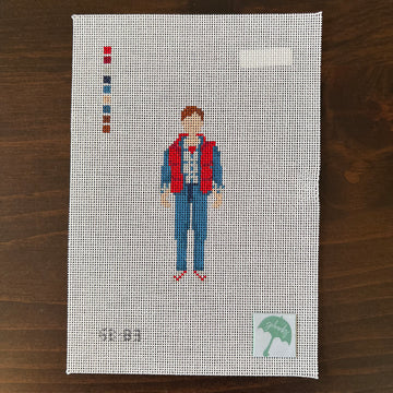 G Banks Needlepoint - McFly