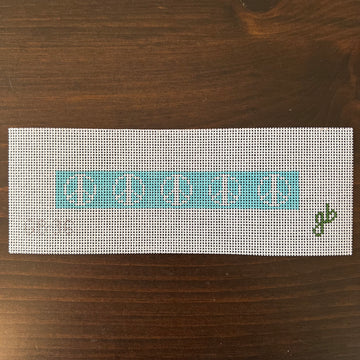 G Banks Needlepoint - Peace Fob