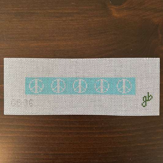 G Banks Needlepoint - Peace Fob