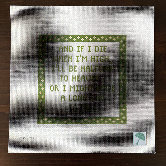 G Banks Needlepoint - Halfway to Heaven