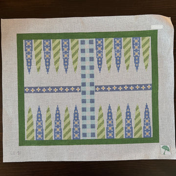 G Banks Needlepoint - Backgammon