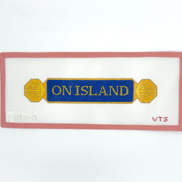 What's the Stitch - On Island Quarterboard