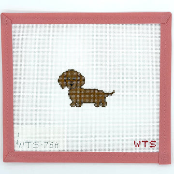 What's the Stitch - Mini Brown Weenie