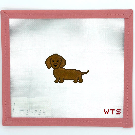 What's the Stitch - Mini Brown Weenie