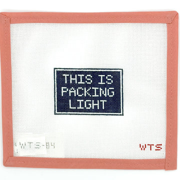 What's the Stitch - This is Packing Light Luggage Tag