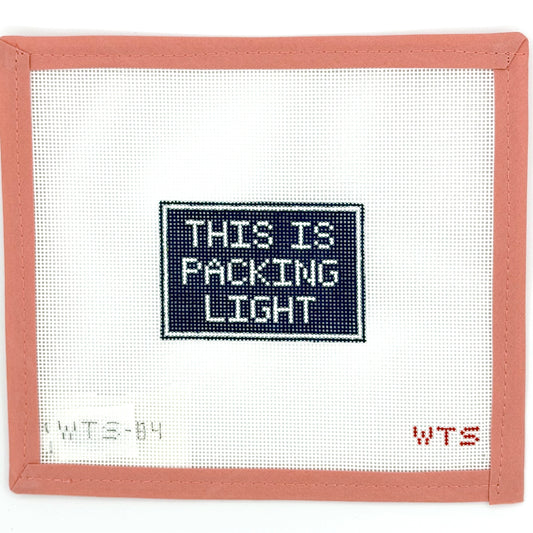 What's the Stitch - This is Packing Light Luggage Tag
