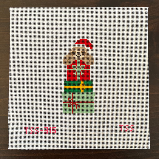 The Sassy Stitcher - Christmas Sloth with Presents