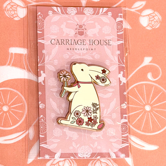 Floral Bunny Needle Minder