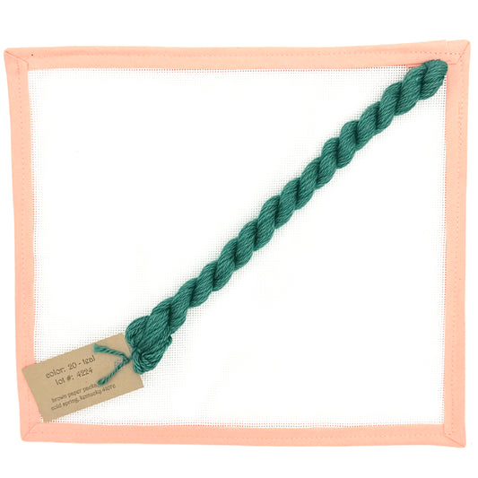 Silk & Ivory - Teal