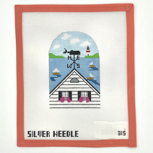 Silver Needle - Weathervane Ornament