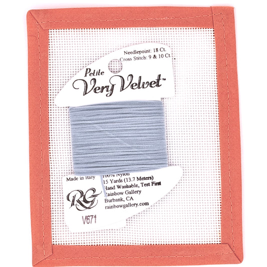 Petite Very Velvet V671 Powder Blue