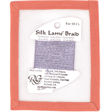 Silk Lame Braid SL134 Misty Lilac