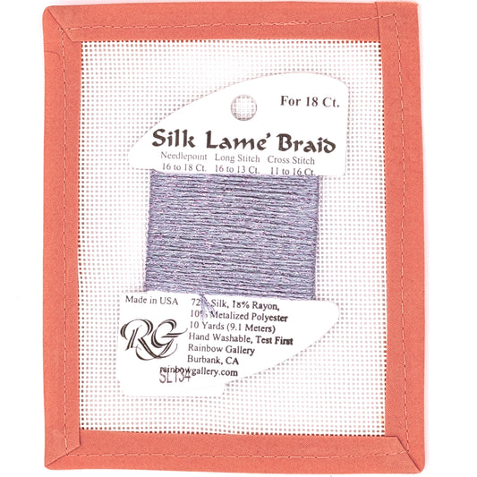 Silk Lame Braid SL134 Misty Lilac