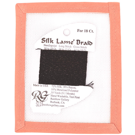 Silk Lame Braid SL01 Black