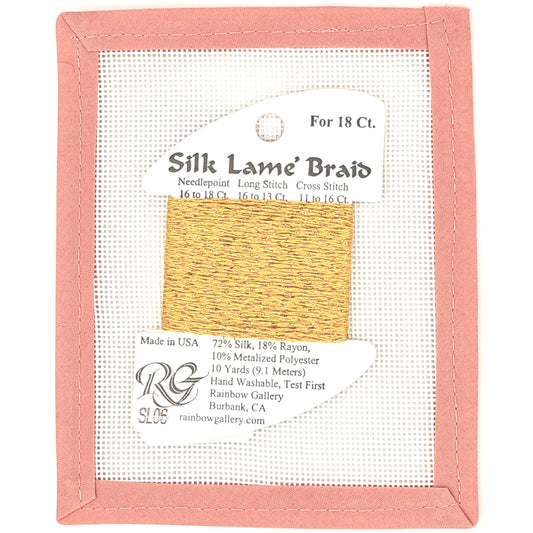 Silk Lame Braid SL06 Gold